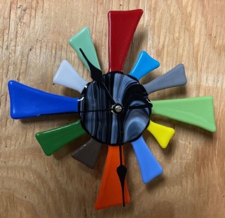 Red white and blue spinner